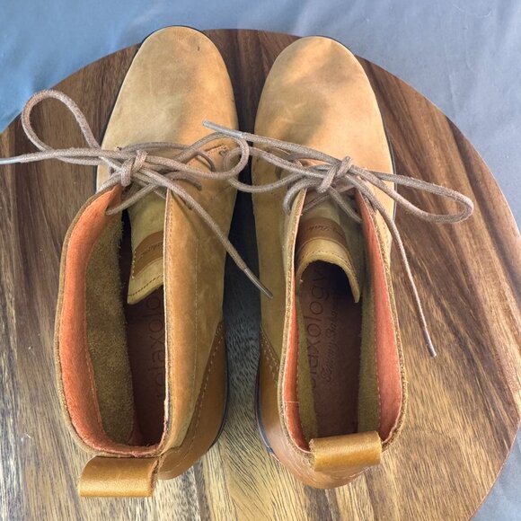 Tommy Bahama Reflexology Riker Tan Chukka Ankle Boots Lightweight Classic 8.5D main image 4
